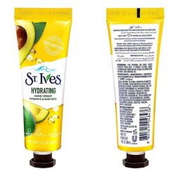 كريم مرطب لليدين بفيتامين هـ والأفوكادو سانت ايفز 30 مل St. Ives Moisturizing Hand Cream with Vitamin E and Avocado